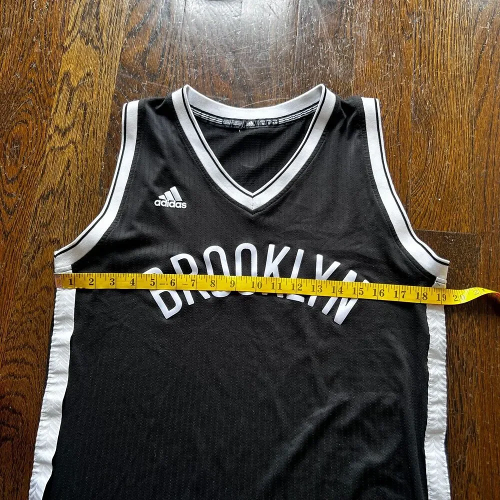 Adidas Brooklyn Nets Swingman Jersey Mens S Black Blank NBA Basketball Stitched